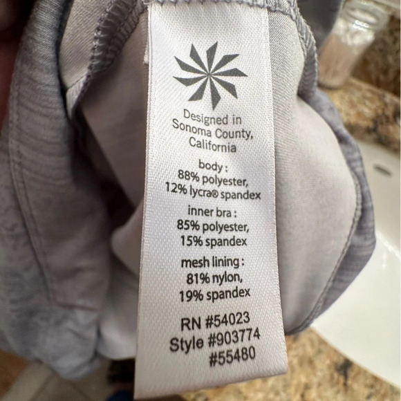 Athleta print workout tank top - Picture 5 of 6